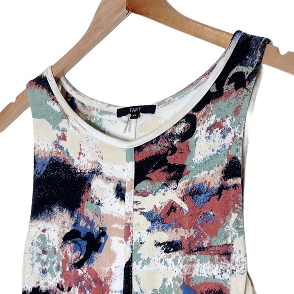 Tart Super Soft Modal Abstract Shift Dress - Size XS - Picture 2 of 6